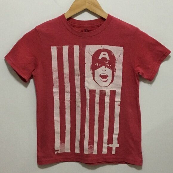 Captain America red shirt by Epic Threads - Picture 1 of 4
